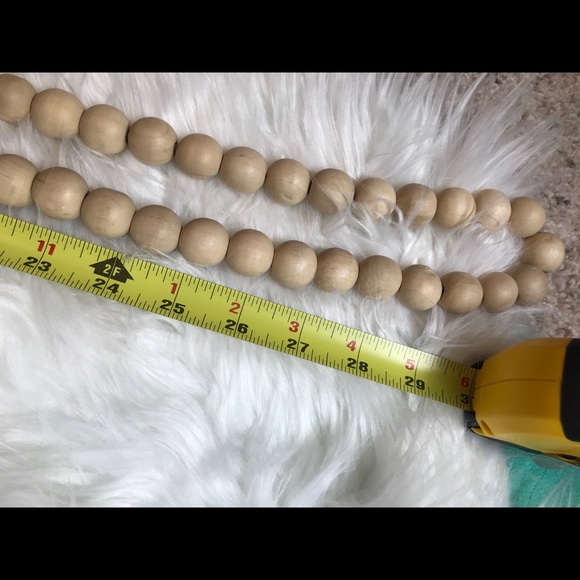 Wooden decor beads - Picture 2 of 2